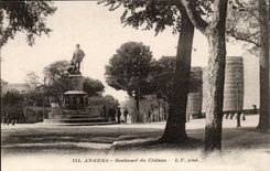 Angers CPA Boulevard of the castle