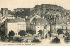 CPA Belfort La Place de la Republique 