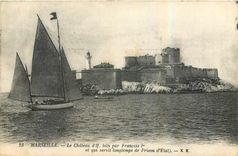 CPA Marseille le Chateau d'If Bati par Francois Ier et qui servit longtemps de prison d'Etat 