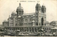 CPA Marseille la Cathedrale 