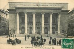 CPA Marseille Grand Theatre Municipal Enfants