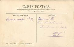 CPA Marseille Soleil couchant 