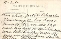 Raw CPA of the Seine Paris Seen from of Alma