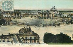 CPA Versailles Le Chateau Vue generale 