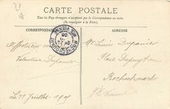 CPA Versailles Le Chateau Vue generale 