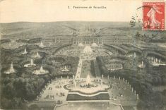 CPA Panorama de Versailles 