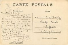 CPA Panorama de Versailles 