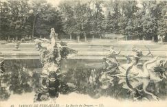 CPA Jardins de Versailles La Bassin du Dragon 