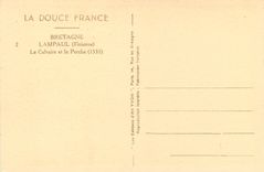 CPA Bretagne Lampaul Finistere Le Calvaire et le Porche 