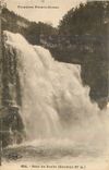 CPA Frontiere Franco Suisse Saut du Doubs 