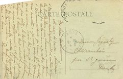 CPA Frontiere Franco Suisse Le Doubs a Blaufond