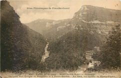CPA Valle de la Loue Mouthier haute Pierre La Loue aux gorges de Nouailles et a entre Roches