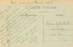 CPA Frontiere Franco suisse Le Doubs avant sa chule