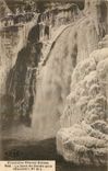 CPA Frontiere Franco Suisse Le Saut du Doubs gele 