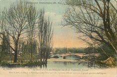 CPA Le Doubs et l'Ile Moneaux vue de la promenade Micaud 