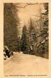 CPA Pontarlier Doubs Chemin de la Fauconniere 