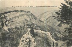 CPA Saut du Doubs Les Recretes au dessus des Brenets 