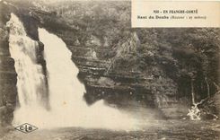 CPA En Franche Comte Saut du Doubs Hauteur 