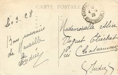 CPA Marseille Le Chateau d'If Bateaux