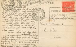 CPA Marseille Le Palais Longechamp 