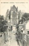 CPA Beauvais Cathedrale Vue de la rue Feutrier 