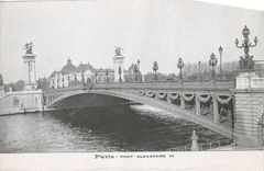 CPA Paris Pont Alexandre III 
