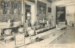 CPA Paris Musee de Louvre Les Salles du Mobilier 