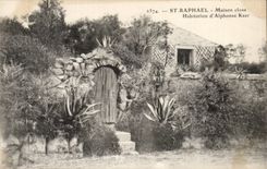 St Rapahel CPA closed house Dwelling of Alphonse Kaar