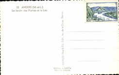 Angers CPA the botanical garden and the lake