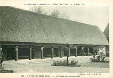 CPA Paris Le Jardin du congo belge Pavillon des Transports Exposition Coloniale Internationale 1931