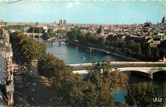 CPA Paris Les sept Ponts 