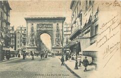 CPA Paris La Porte St Denis 