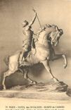 CPA Paris Hotel des Invalides Musee de l'Armee Salle Louis XIV Statue de Jeanne d'Arc 