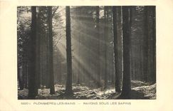 CPA Plombieres les Bains Rayons sous les Sapins 