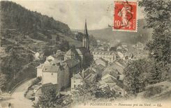 CPA Plombieres Panorama pris au Nord 