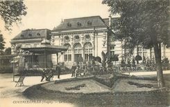 CPA Contrexeville Vosges Le Casino 