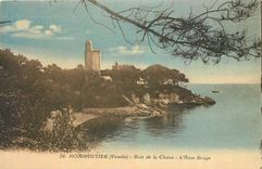 CPA Normoutier Vendee Bois de la Chaize l'Abse Rouge 