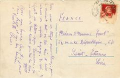 CPA Lac Leman Un coup de bise 