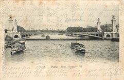 CPA Paris Pont Alexandre III 
