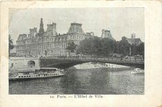 CPA Paris l'Hotel de Ville 