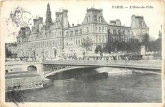 CPA Paris l'Hotel de Ville 