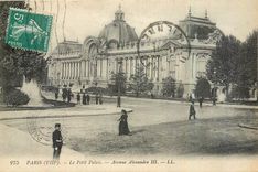 CPA Paris Le Petit Palais Avenue Alexandre III 