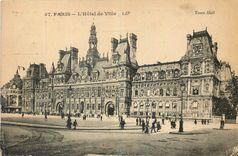 CPA Paris L'Hotel de Ville 
