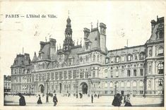 CPA Paris L'Hotel de Ville 