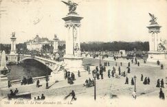 CPA Paris Le Pont Alexandre III 