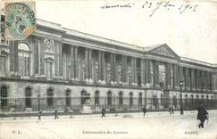CPA Colonnades du Louvre Paris 