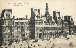 CPA Paris L'Hotel de Ville 