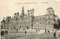 CPA Paris L'Hotel de Ville 