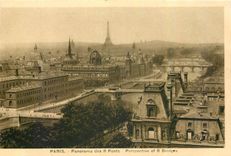 CPA Paris Panorama des 8 Ponts 
