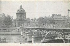 CPA Paris Le Pont des Arts & L'Institut 